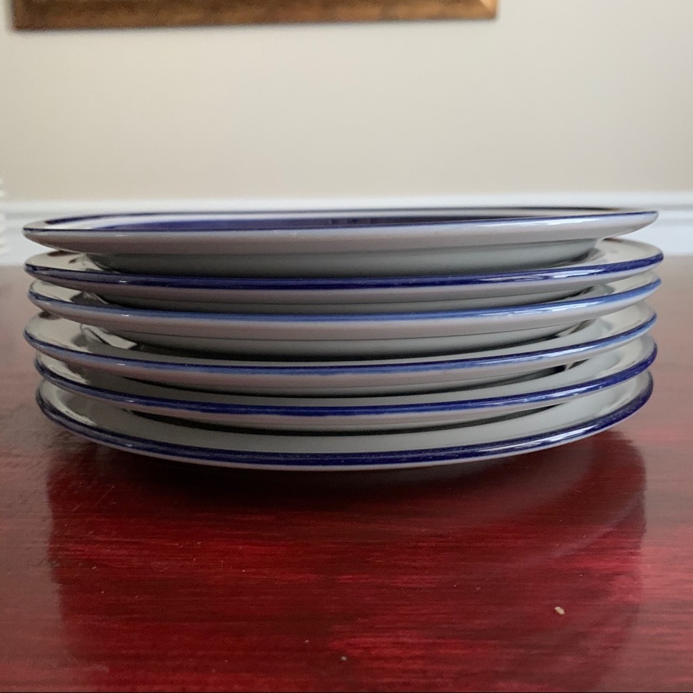 Set of 6 Noritake Running Free salad plates - Picture 7 of 8